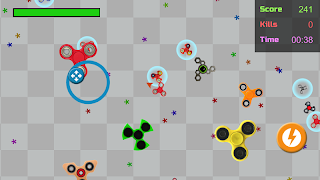 3 Schermata Fidget Spinner.io