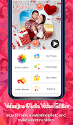 Valentine's Day Video Maker poster