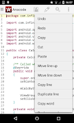 Anacode IDE Android/C/C++/JAVA screenshot 2