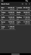 World Clock & Widget screenshot 3