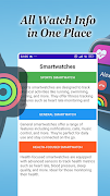 برنامه‌نما SmartWatch Connect for Android عکس از صفحه