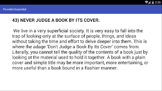 Proverbs With Meaning स्क्रीनशॉट 4