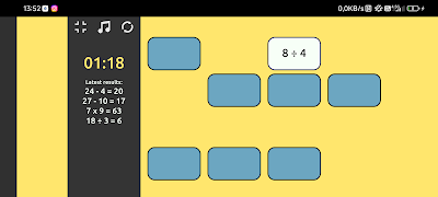 MemoryMath ภาพหน้าจอ 1
