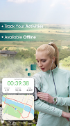 Pedometer - Step Counter & Map screenshot 1