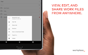 برنامه‌نما Workplace - work_connected عکس از صفحه