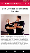 Self Defense Techniques تصوير الشاشة 2