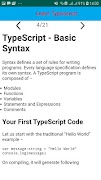TypeScript Tutorial captura de pantalla 2