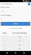 Weight Lifting Calculator Plakat