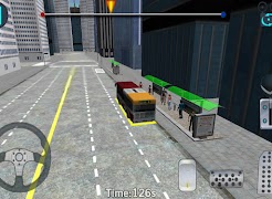 3D City driving - Bus Parking ảnh chụp màn hình 6