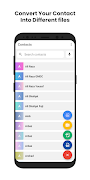 Contacts Backup & Transfer скриншот 2