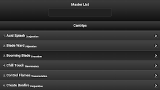 5E Spellbook screenshot 4