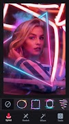 Neon Art Photo Editor poster