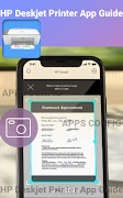 HP Deskjet Printer App Guide Ekran Görüntüsü 1