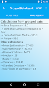 برنامه‌نما Statistical Analyzer عکس از صفحه