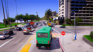 Minibus Driving Simulator 2023 screenshot 5