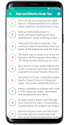 Study Tips captura de pantalla 5