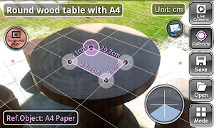 ON 3D-CameraMeasure captura de pantalla 4