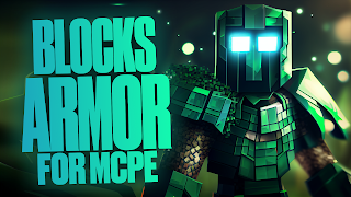 Armor Blocks Mod for Minecraft 포스터