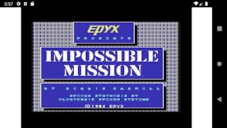 Impossible Mission C64 screenshot 1