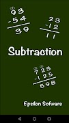 Math: Long Subtraction poster