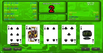 Hacker Magic Poker पोस्टर