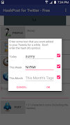 HashPost for Twitter - Free скриншот 1