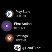 برنامهنما Poweramp Wear Control عکس از صفحه