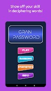 Gran password poster