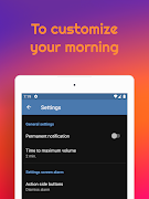 برنامه‌نما Ding Alarm clock عکس از صفحه