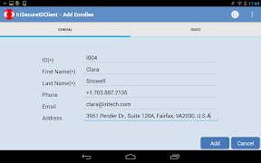 IriSecureIDClient ảnh chụp màn hình 6