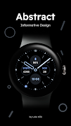 Abstract - Minimal Watch Face poster
