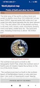 World Physical Map offline capture d'écran 3
