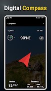 برنامه‌نما Compass - Digital Compass App عکس از صفحه