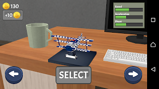 برنامه‌نما Toy plane simulator 3d عکس از صفحه