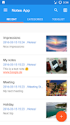 Notes App wit reminder 截图 6