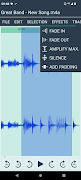 برنامه‌نما Audio Cutter app - Trim, Cut عکس از صفحه