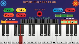 برنامه‌نما Simple Piano Pro PLUS عکس از صفحه