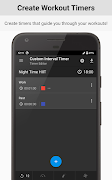 Custom Interval Timer: Workout پوسٹر
