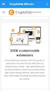 Crypto Tab Bitcoin スクリーンショット 2