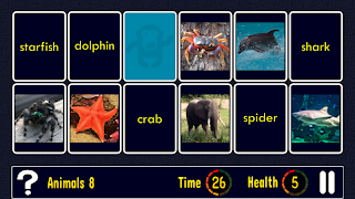 Match Up Learn English Words اسکرین شاٹ 1