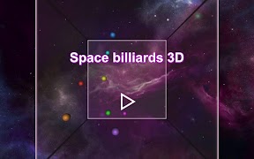 برنامه‌نما Space billiards 3D عکس از صفحه
