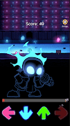 6 Schermata FNF SANS Mod Test