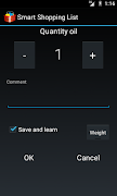 Smart Shopping List screenshot 2