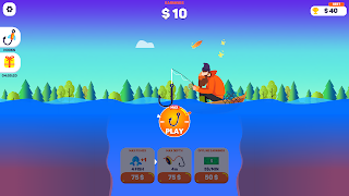 Tiny Fishing تصوير الشاشة 1