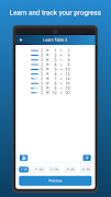 1 Schermata Multiplication Tables Pro