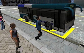 3D城市駕駛 - 巴士停車場 截圖 1