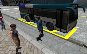 3D City driving - Bus Parking स्क्रीनशॉट 1