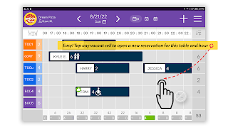 Restaurant Reservation Planner plakat