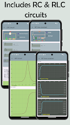 برنامه‌نما Electronics Circuit Calculator عکس از صفحه