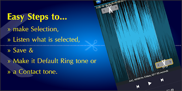 برنامه‌نما Mp3 Cutter And Ringtone Maker عکس از صفحه